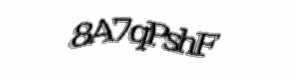 Security check image, please type the characters shown