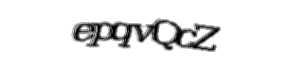 Security check image, please type the characters shown