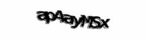 Security check image, please type the characters shown