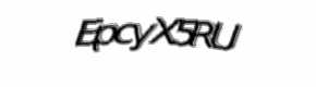 Security check image, please type the characters shown
